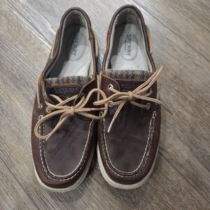 Sperry Women's Size 8.5 Dark Brown Boat Shoes
